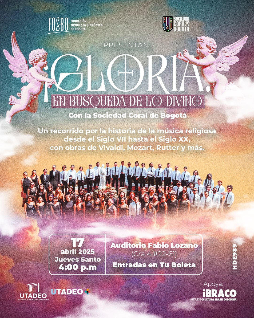 ¡Gloria! Un viaje musical por la historia de la música religiosa en Semana Santa