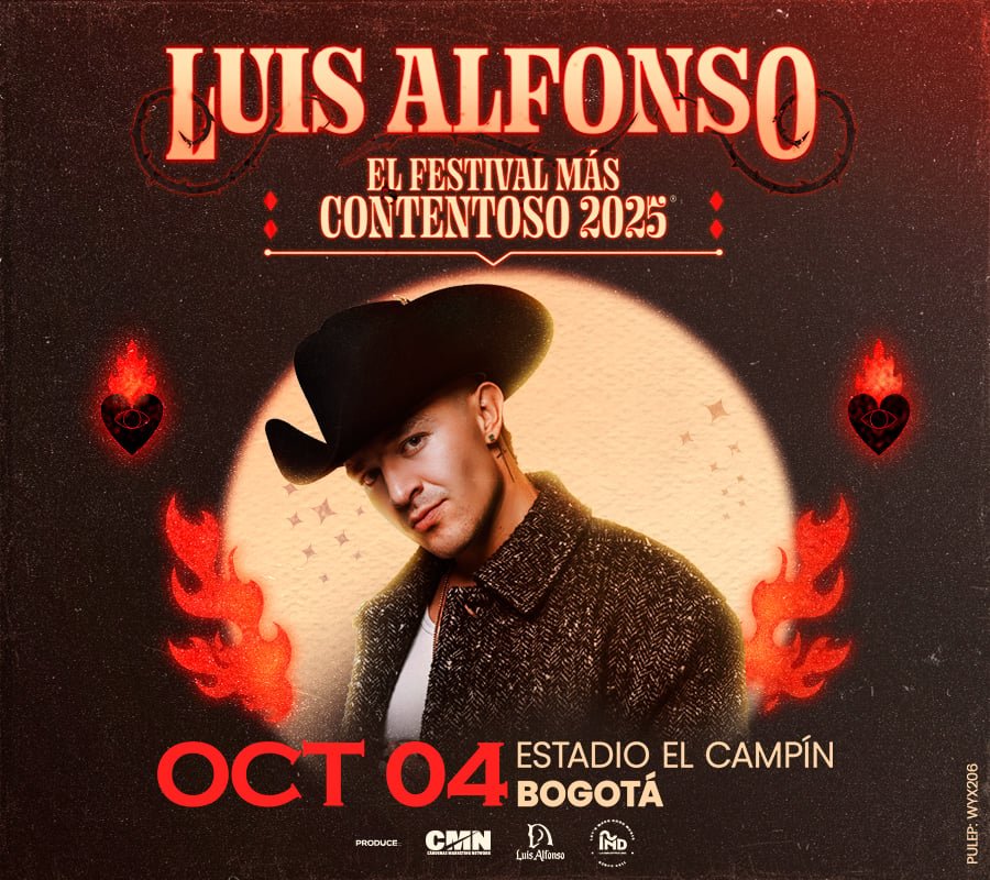 Luis Alfonso, ícono del popular, presenta su gira: “El Festival Más Contentoso”