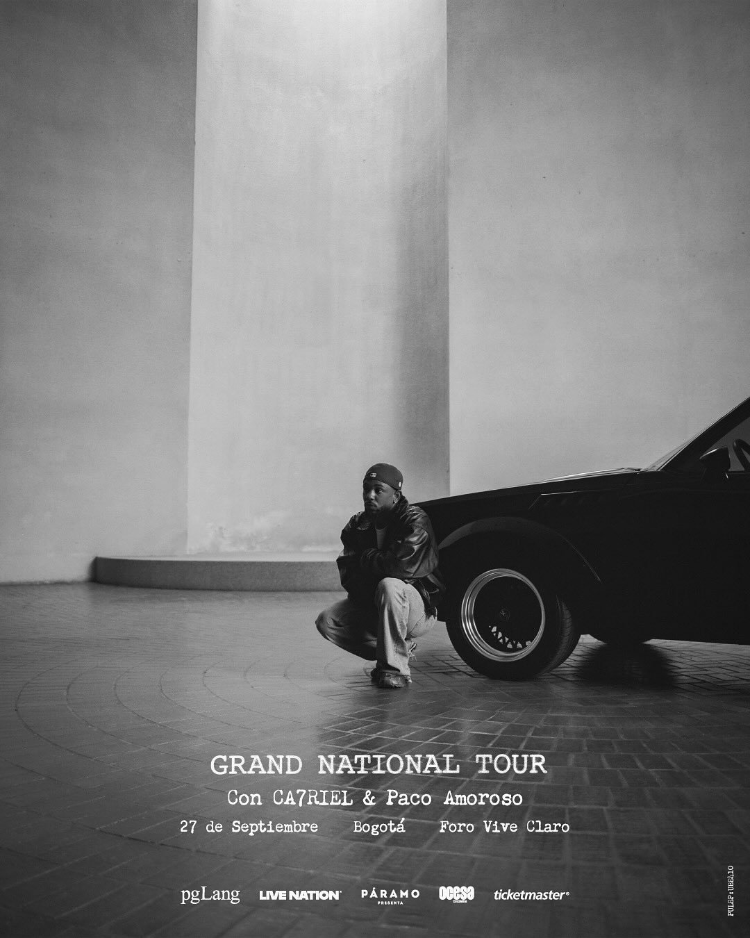 El Pulitzer del rap, Kendrick Lamar, se alista para llegar a Vive Claro