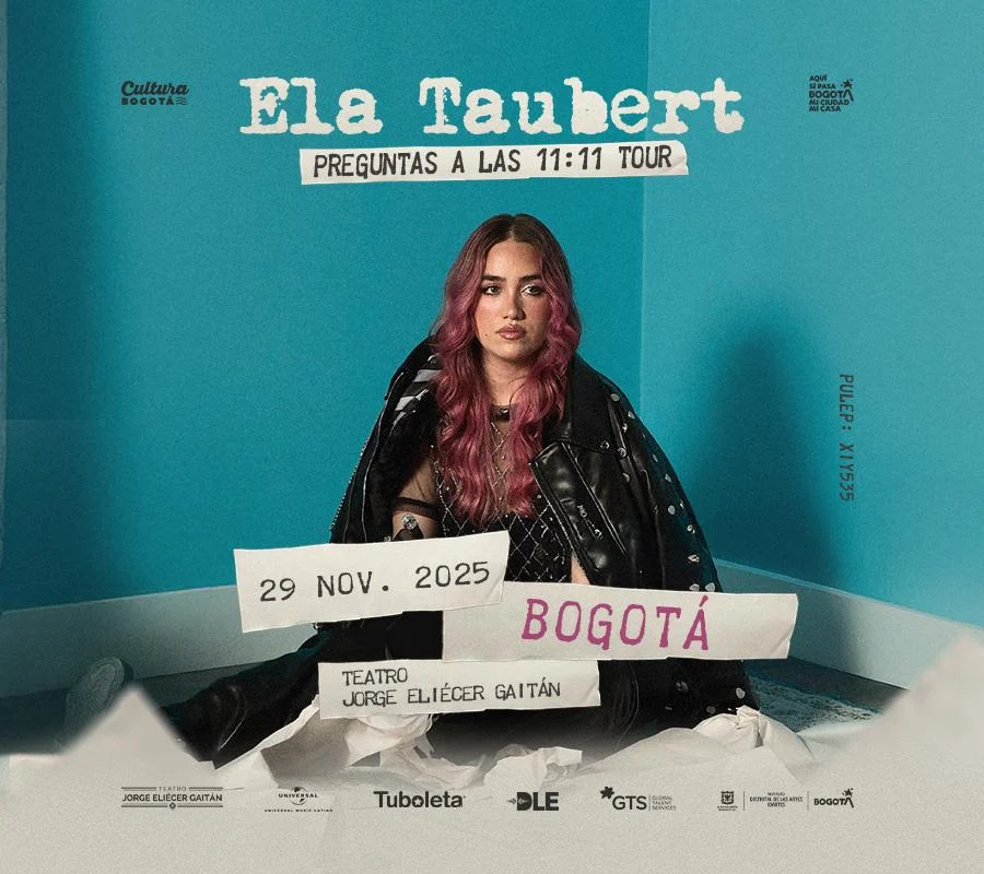 Ela Taubert canta en casa: Bogotá recibe “Preguntas a las 11:11 Tour”
