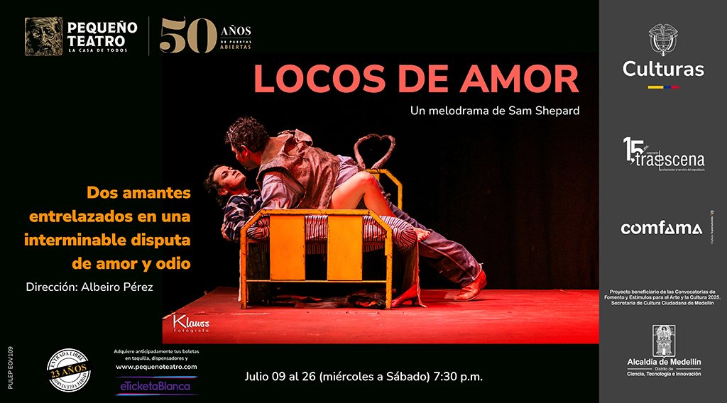 No hay salida para el amor en «Locos de amor» de Sam Shepard