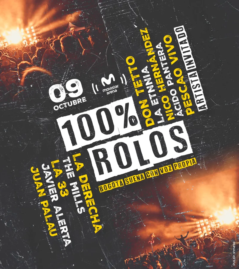 100% Rolos: Bogotá suena con voz propia y orgullo capitalino