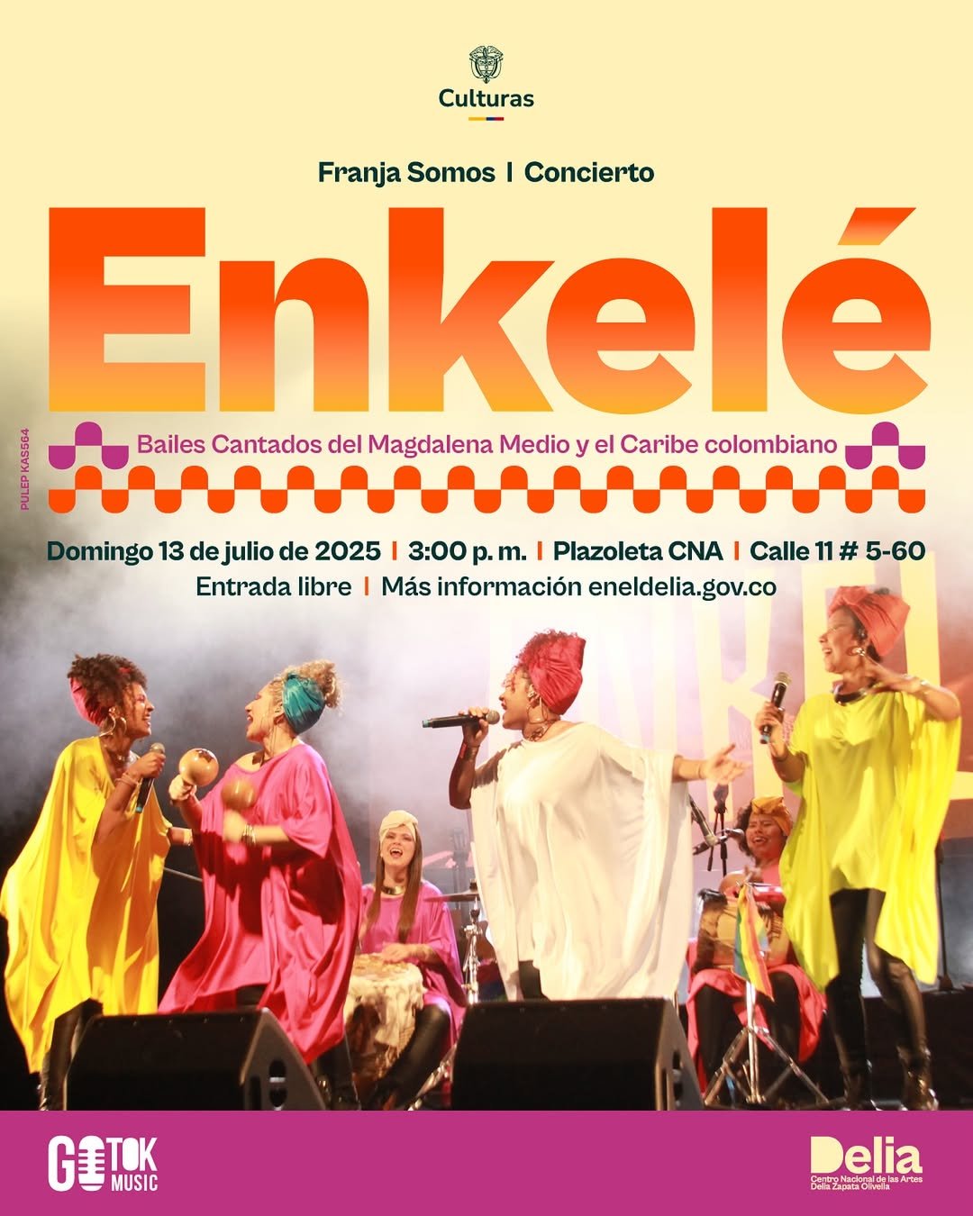 Tradición y resistencia sonora: Enkelé y el baile cantao del Caribe y el Magdalena