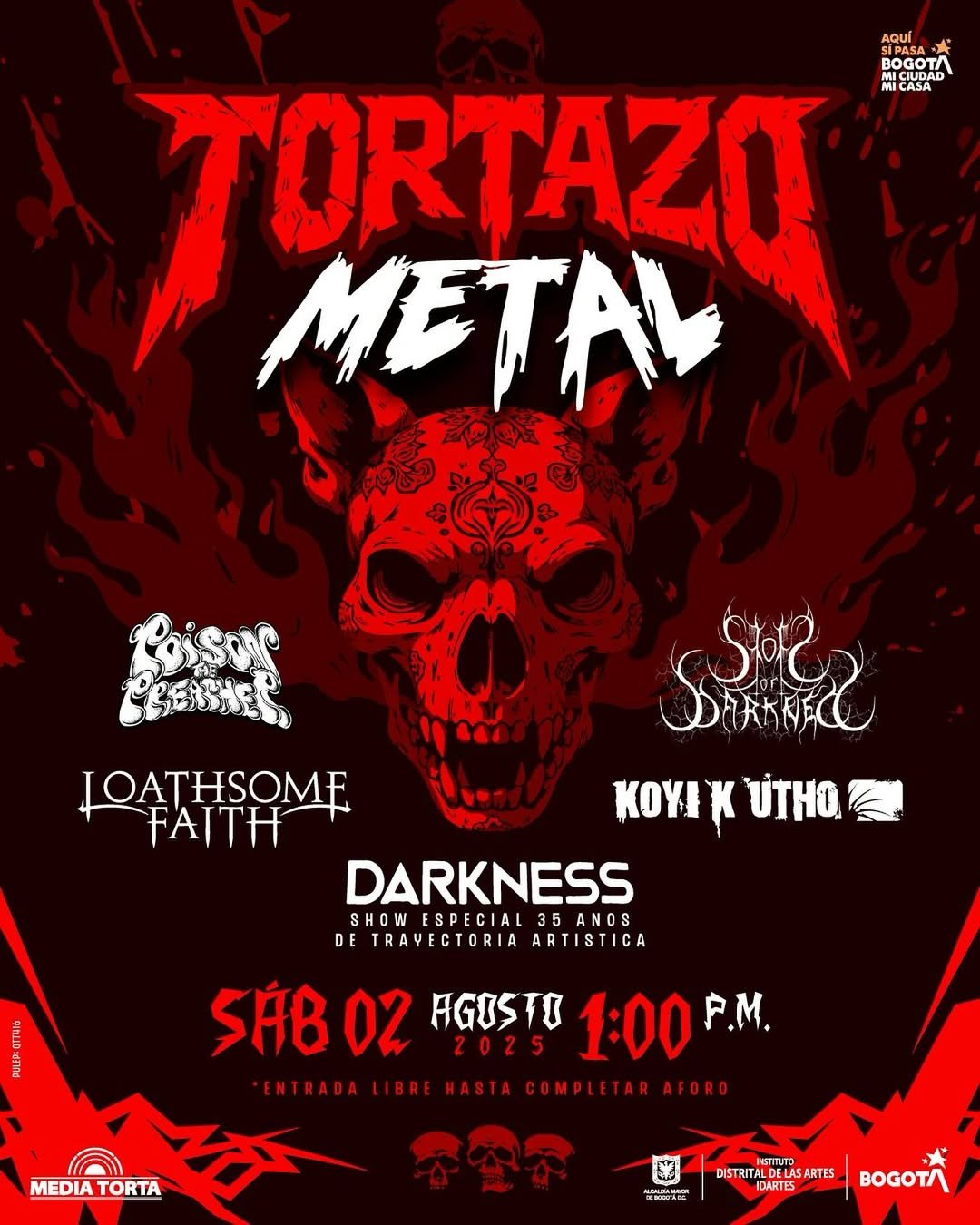 Tortazo Metal llega para hacer retumbar la capital