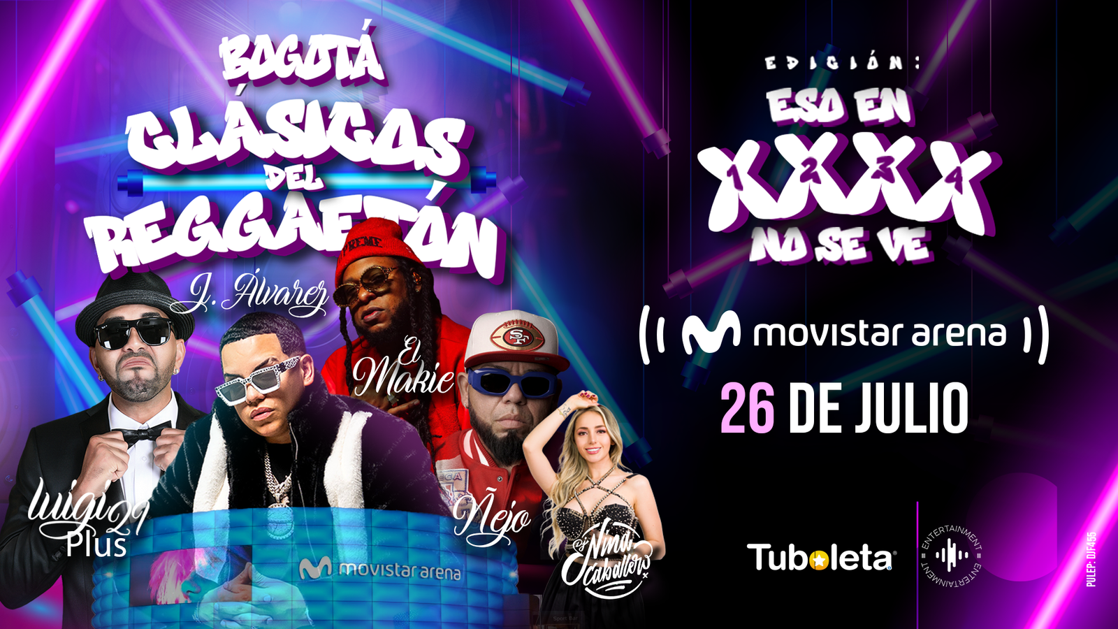 Clásicos del Reggaetón: un concierto con los himnos que marcaron a toda una generación