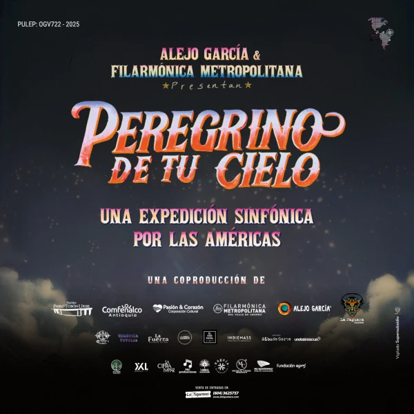 Paisajes sonoros de Colombia con Alejo García y la Filarmónica Metropolitana