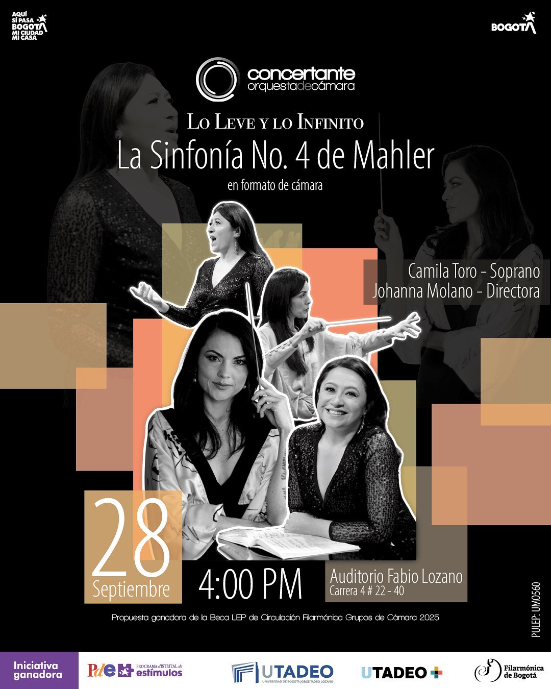Johanna Molano dirige “Lo leve y lo infinito”, una lectura íntima de Mahler