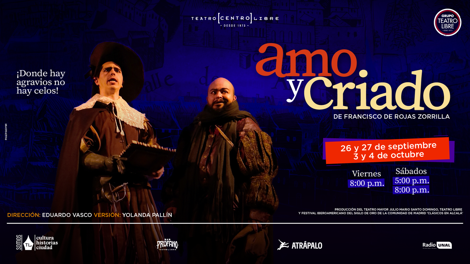 «Amo y criado»: el clásico del Siglo de Oro regresa a capa y espada