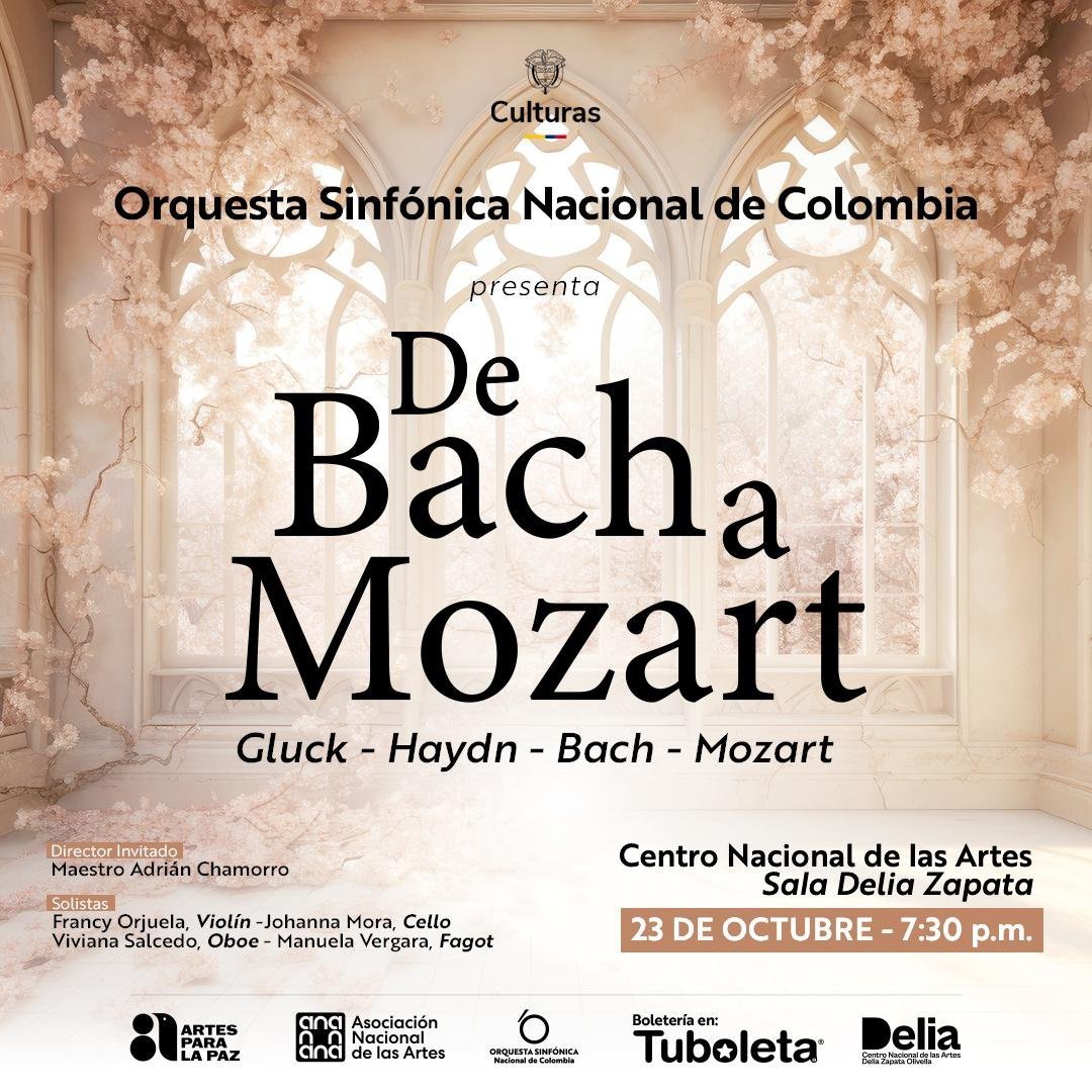 Cuatro solistas brillan en “De Bach a Mozart”, el ciclo de la Sinfónica Nacional