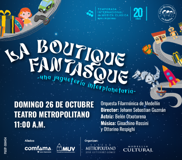 Batalla de juguetes en el espacio: la nueva versión de “La boutique fantasque”