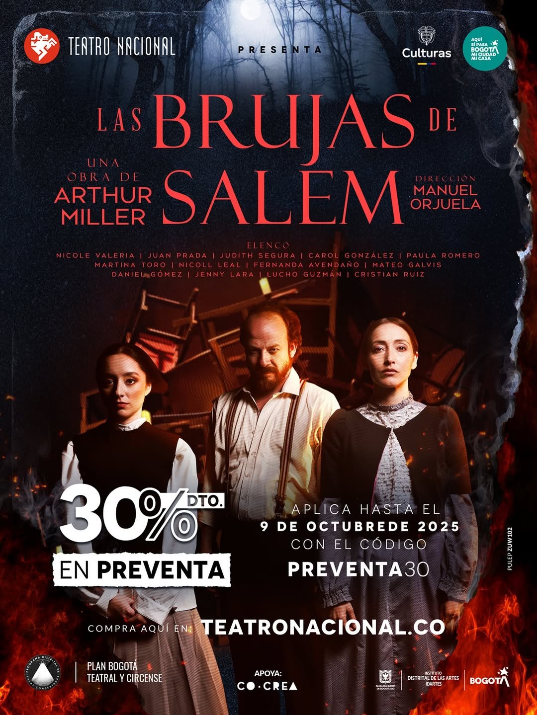 El miedo y la verdad se enfrentan en “Las Brujas de Salem”