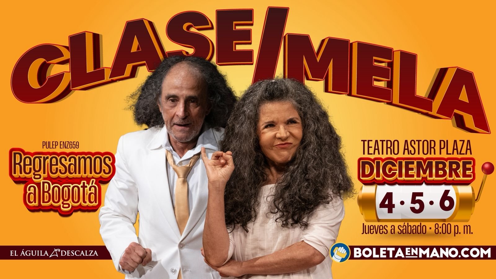 Una clase de humor y autenticidad: El Águila Descalza presenta “Clase Mela”