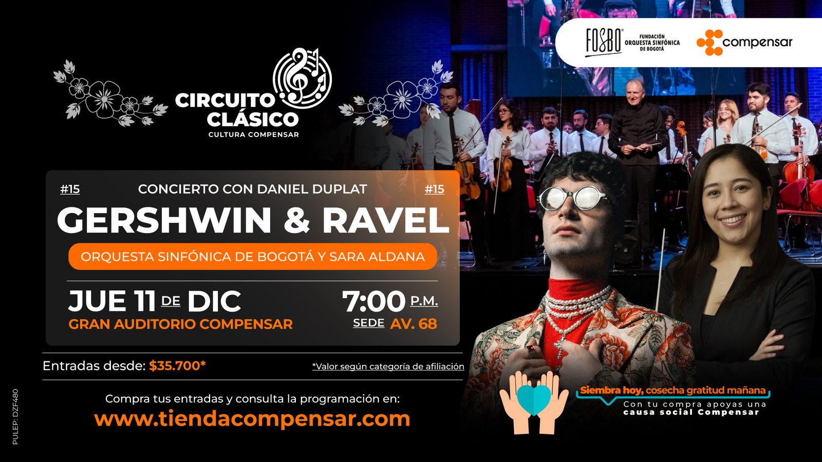 Viaje sinfónico de México a Francia en el cierre del Circuito Clásico