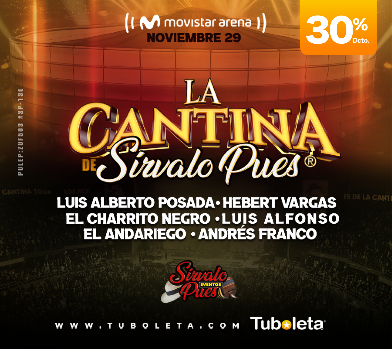 Sírvalo Pues consolida su liderazgo en los espectáculos de música popular