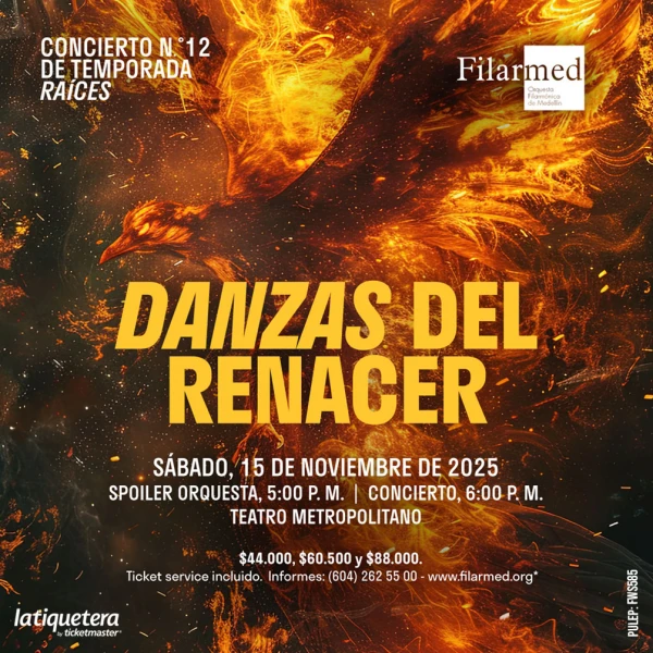 La Orquesta Filarmónica de Medellín presenta “Danzas del renacer”