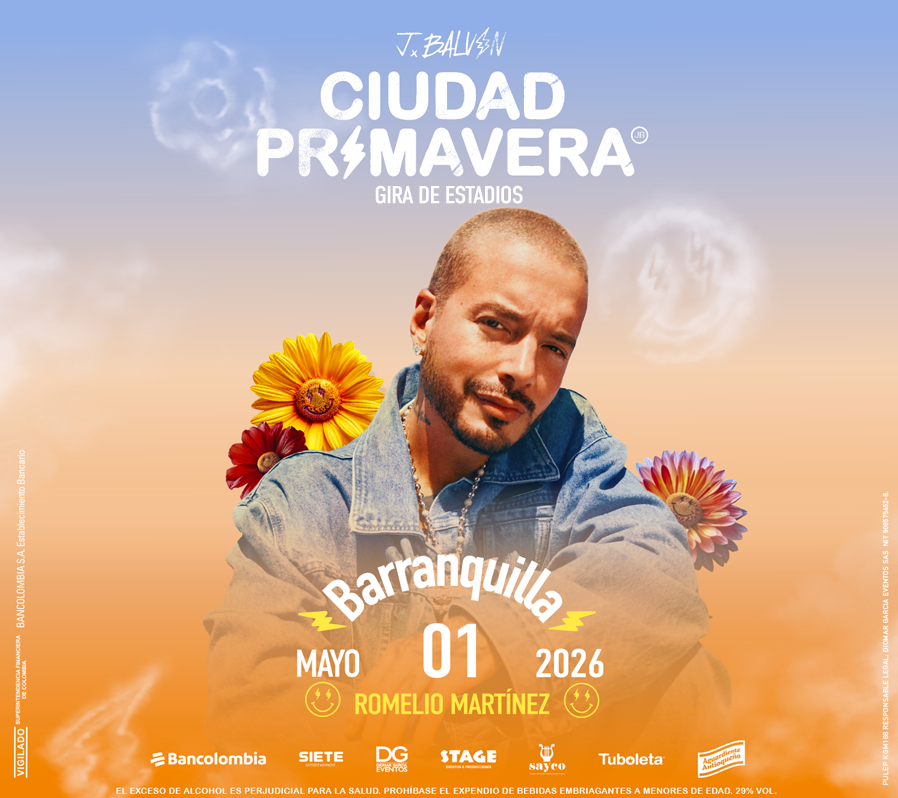 De Medellín para el mundo: J Balvin está listo para su «Gira por estadios» de Colombia