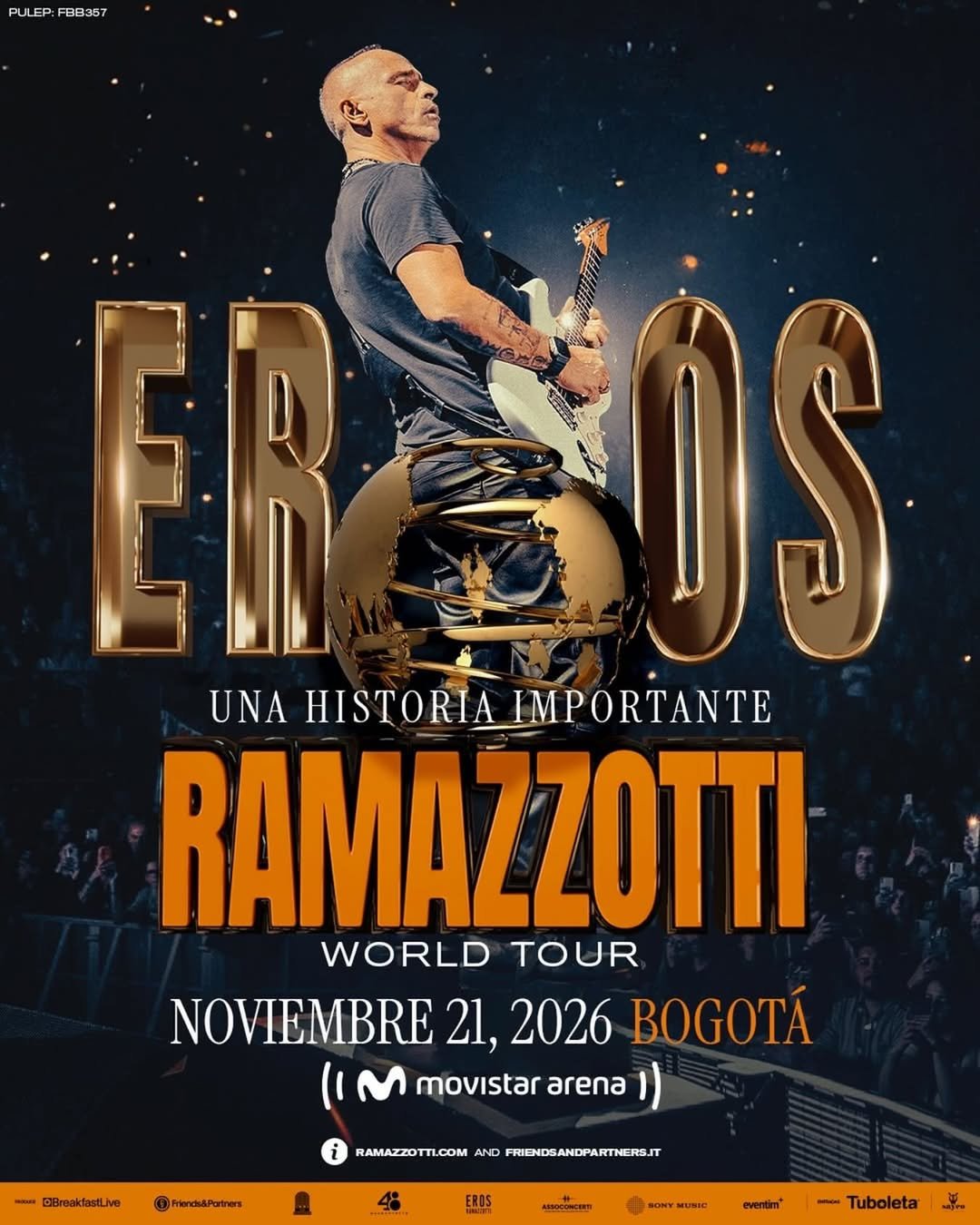 Eros Ramazzotti: la leyenda del pop italiano revive sus grandes éxitos