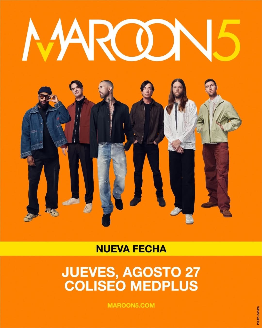 Maroon 5 promete una noche cargada de nostalgia y pop en el Coliseo Medplus