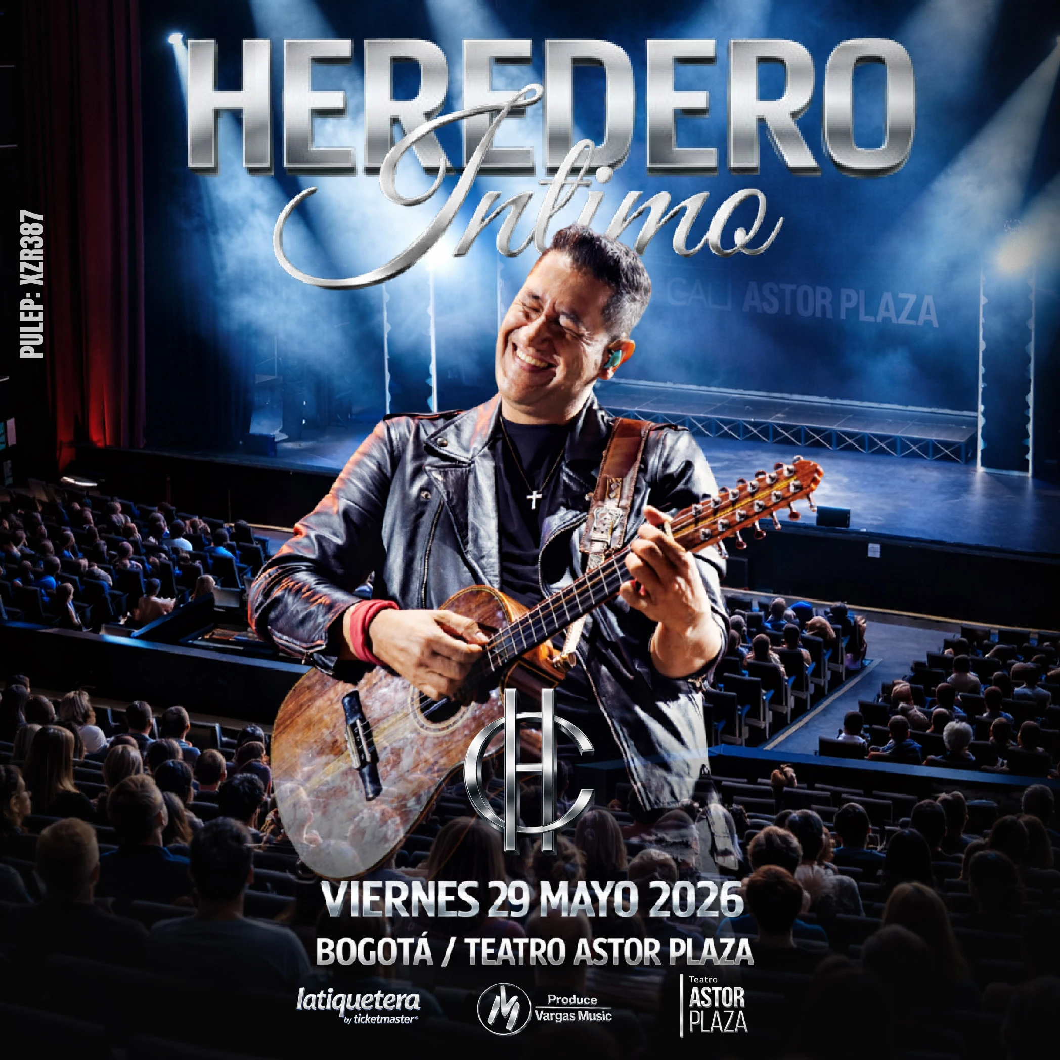 Heredero lleva sus éxitos de carranga a un concierto “Íntimo”