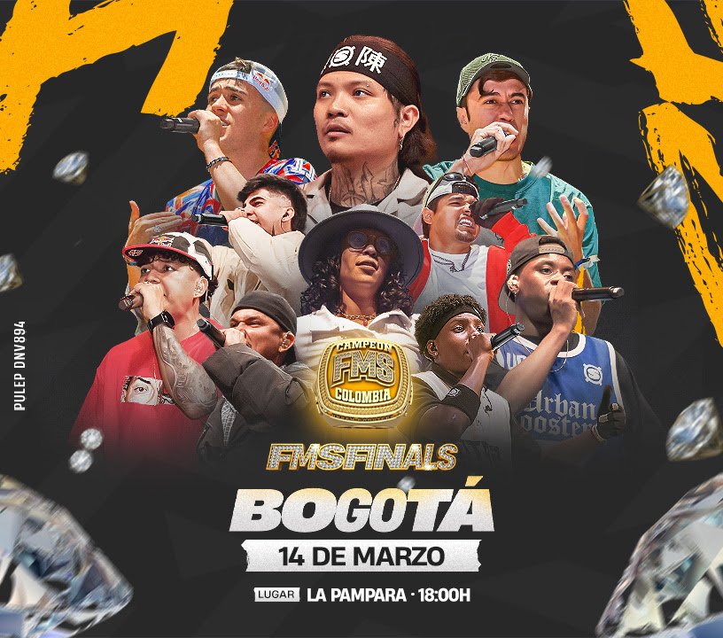 Gazir, Valles-T y Larrix: así se disputará la final de la FMS Colombia