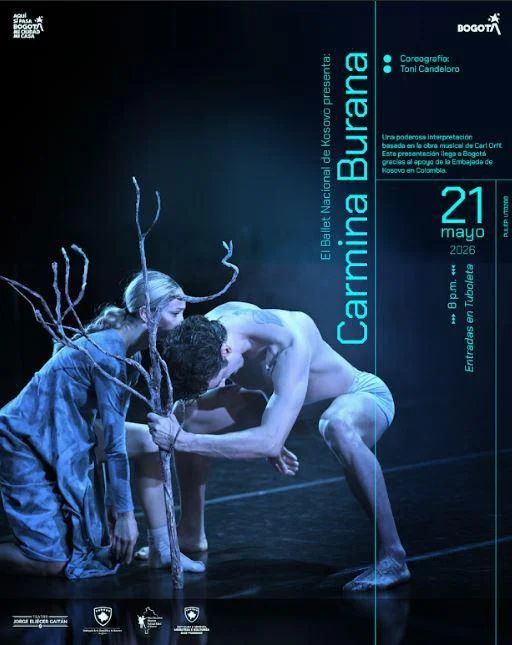 El Ballet Nacional de Kosovo reinterpreta la monumental Carmina Burana en Medellín y Bogotá