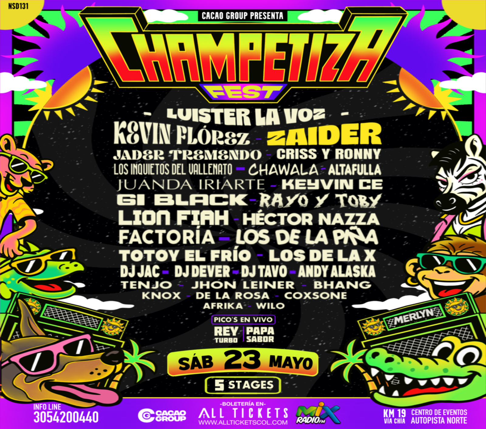 Champetiza Fest 3.0 regresa con más de 30 artistas y 12 horas de música