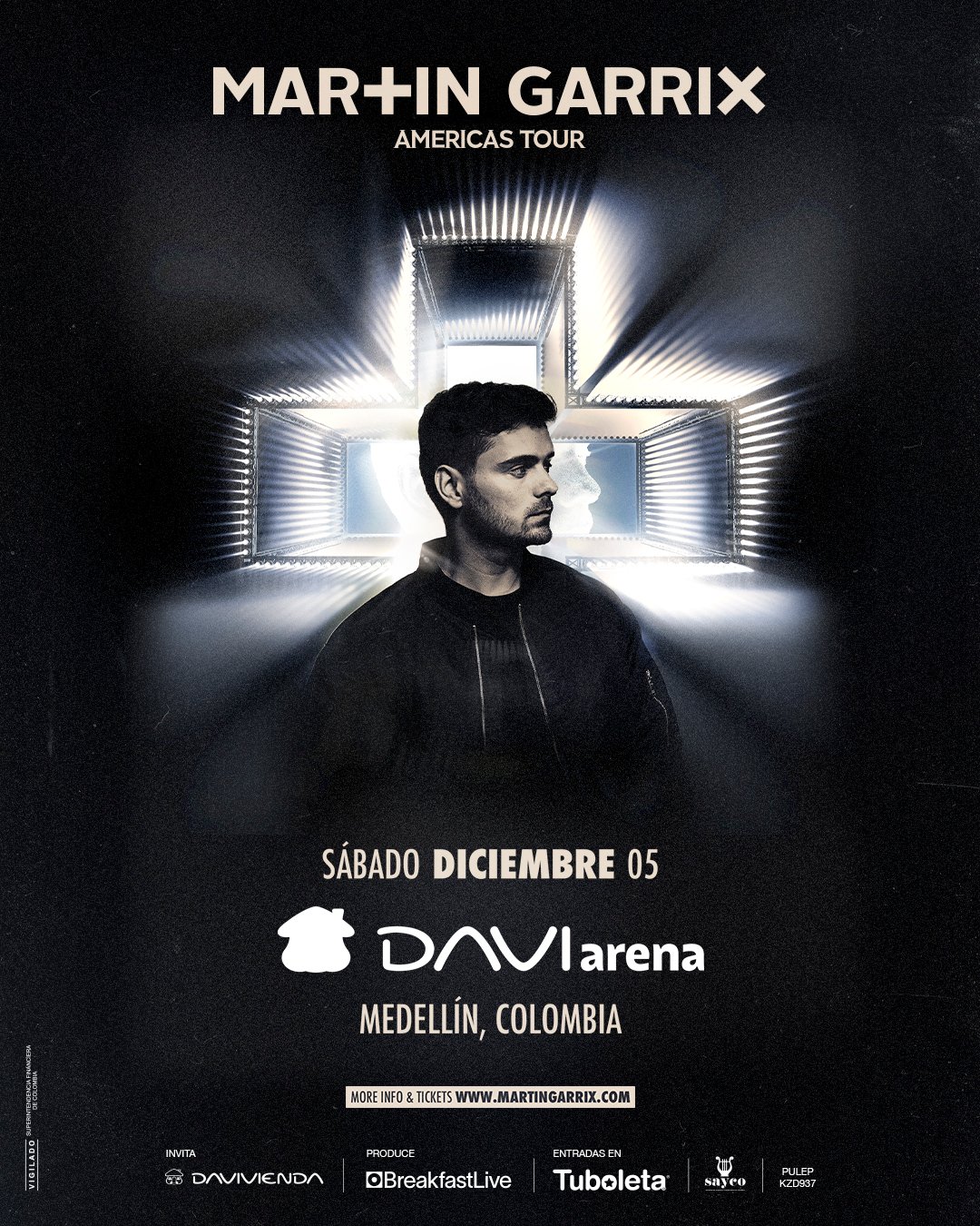 La energía de Martin Garrix vuelve a encender Bogotá y Medellín