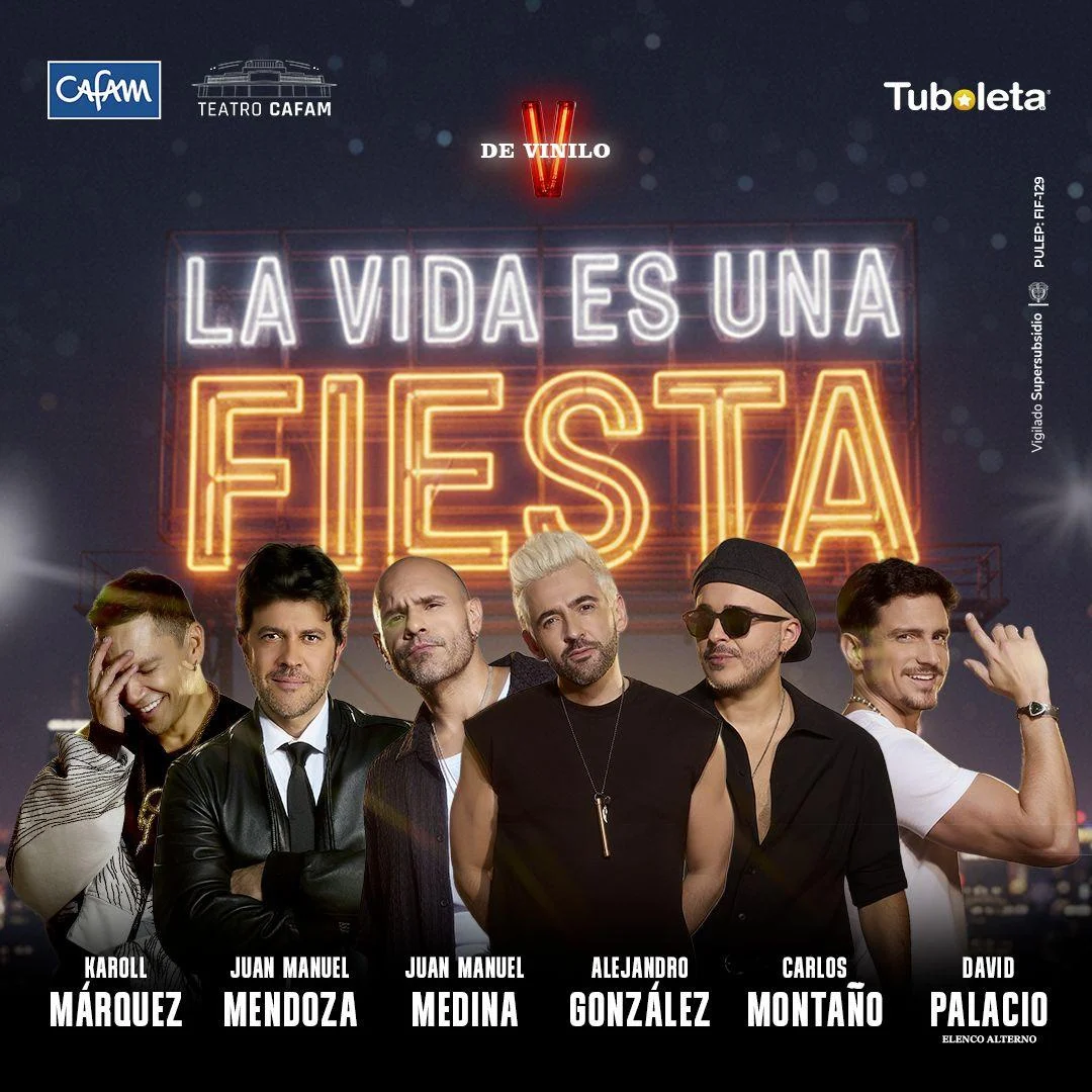 “La Vida es una fiesta” de V de Vinilo regresa con funciones especiales para mayo y junio
