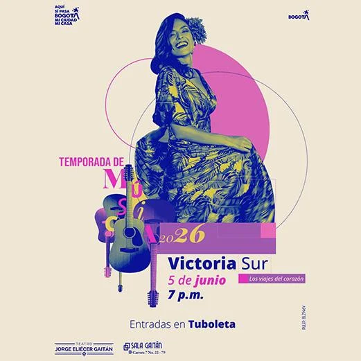 La Sala Gaitán presenta temporada musical los viernes de junio