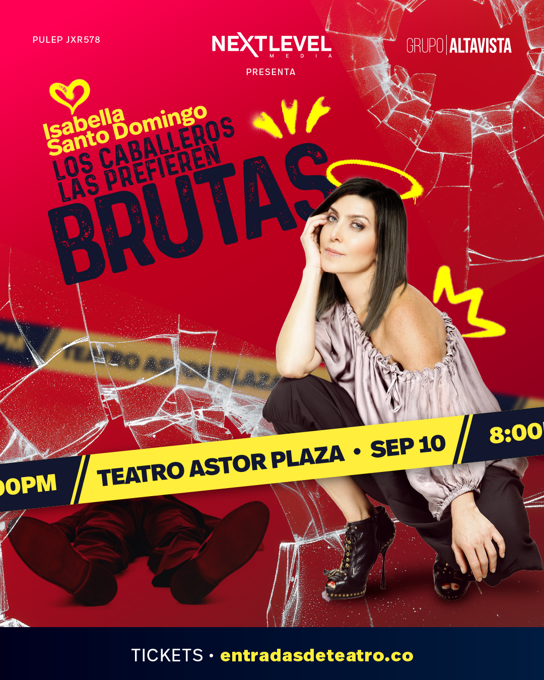 ¿Los caballeros las prefieren brutas? Descúbrelo en el Teatro Astor Plaza