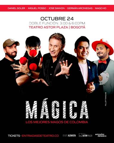 Mágica: cinco talentos colombianos que llevarán la ilusión y el humor al límite