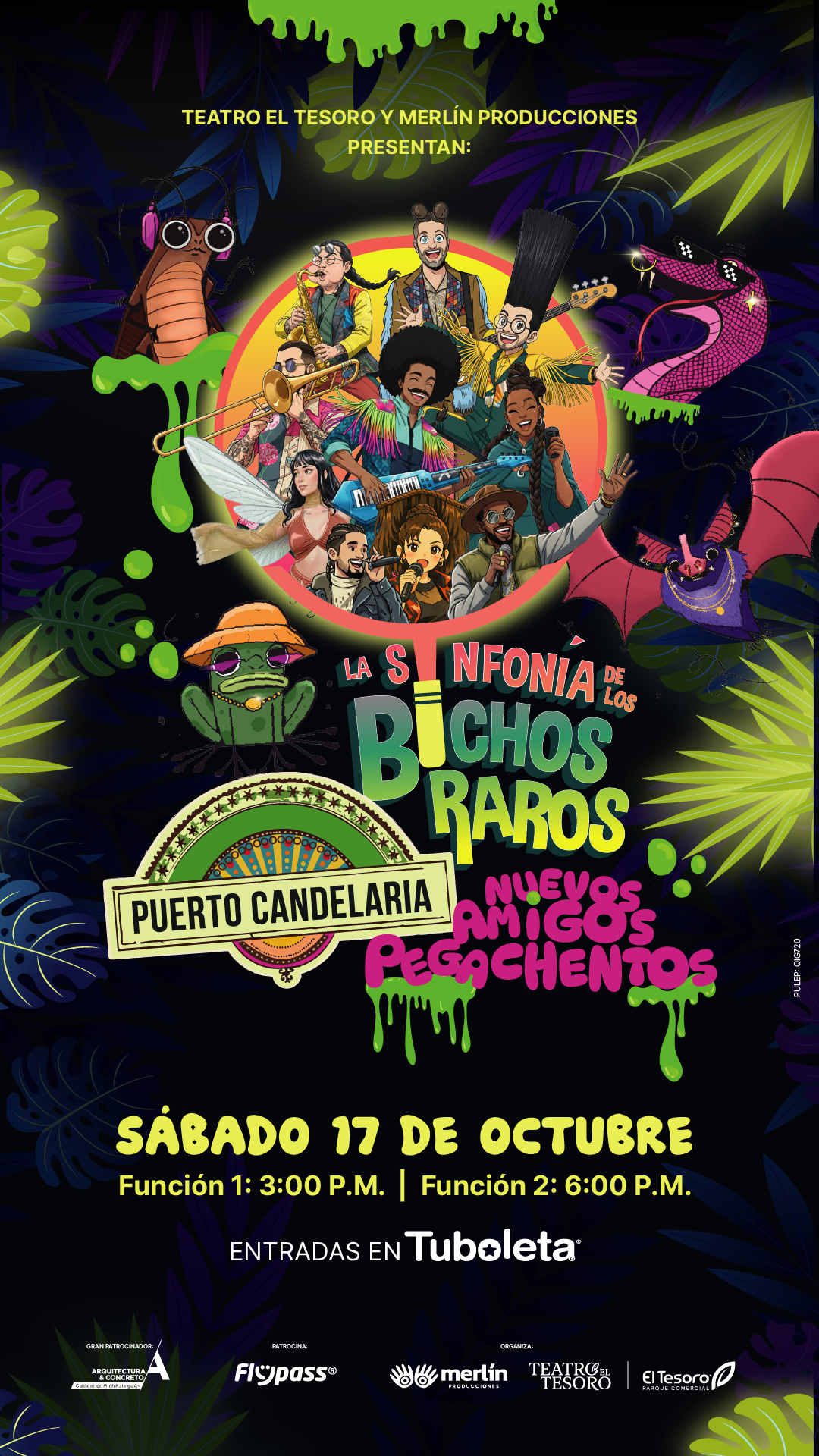 La Sinfonía de los Bichos Raros regresa al Teatro El Tesoro con nuevos personajes