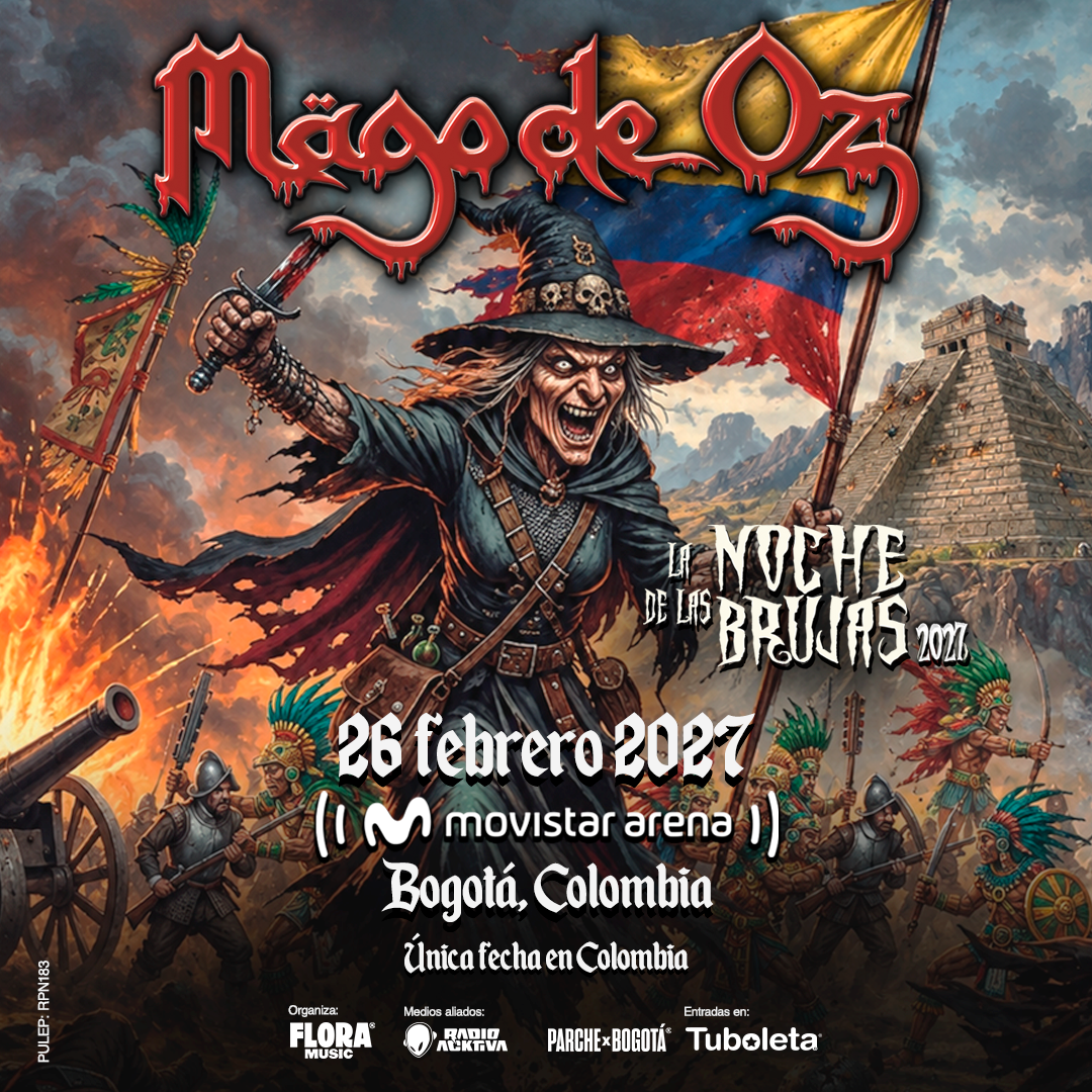 Mägo de Oz regresa a Bogotá en 2027 con su aquelarre de rock y fantasía